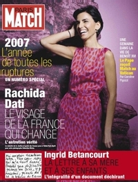 Rachida Dati dans Paris Match