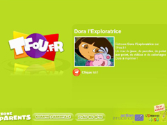 Le site de Dora l'Exploratrice