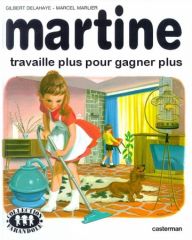 couvertures de Martine revisitées