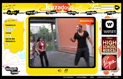Web TV pour adolescent - Kazados