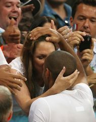 Thierry Henry et Nicole Merry