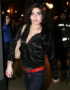 Amy Winehouse en concert à Paris