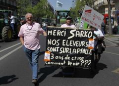 Manifestation des agriculteurs