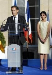 Rachida et Sarkozy en Algérie