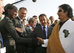 Rama Yade, Kadhafi et Sarkozy