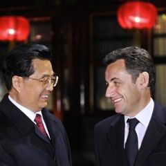 Sarkozy Hu Jintao