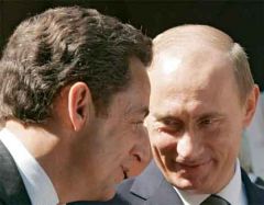 Sarkozy félicite Poutine
