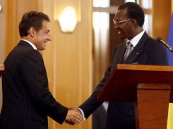 Sarkozy au Tchad