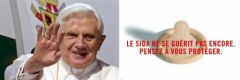 Pape contre le préservatif