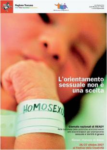 Affiche contre discriminations homosexuels