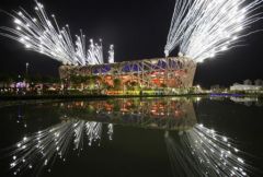 Faux feu d'artifice aux JO de Pékin