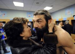 Chabal et Roselyne Bachelot