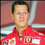 Michael Schumacher en taxi