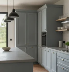 moderniser cuisine rustique changer integralite meubles